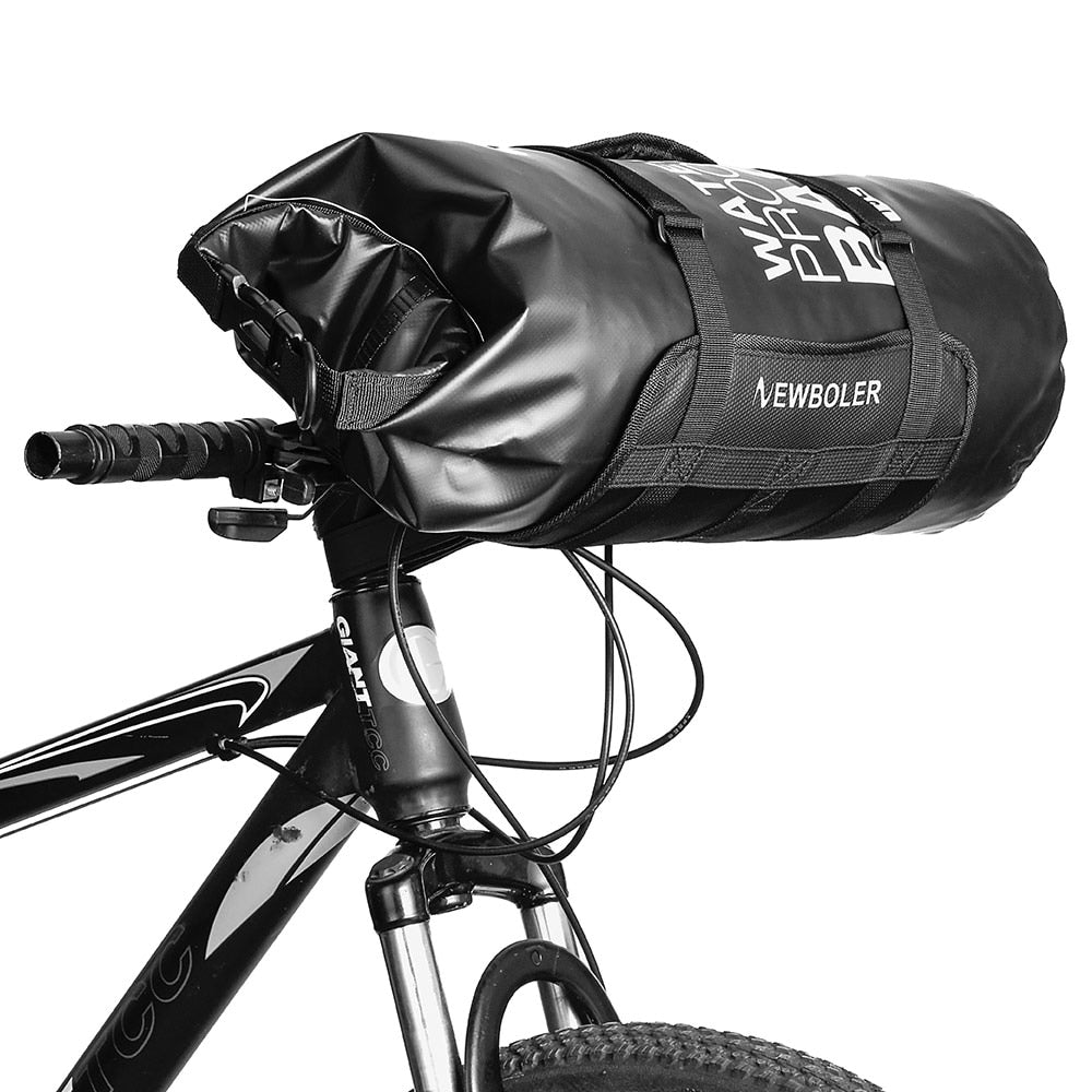 Waterproof Bicycle Handlebar Basket Pack Front Tube Bag Cycling Frame Pannier Accessories