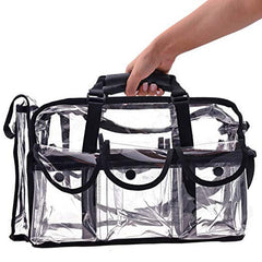 PVC Ladies Handbag Large Capacity Transparent Messenger Bag Beach Waterproof Special Bag Outdoor Shoulder Bag Travel Storage Bag