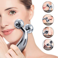 3D Roller Massager 360 Thin Face Full Body Shape Lifting Wrinkle Remover Facial Relaxation Tool Rotate