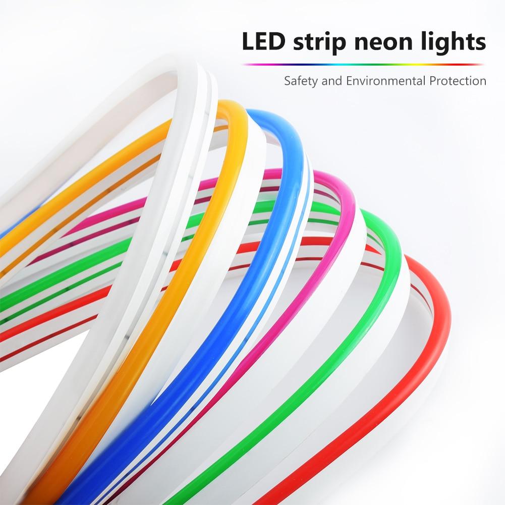 DIY Christmas Holiday Decoration Flexible LED Strip 6mm Narrow Neon light