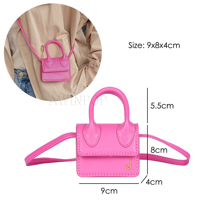 Luxury Handle Mini J Bags Brand Purses Handbags Women Designer Small Shoulder Crossbody Bags Female Lipstick Bag