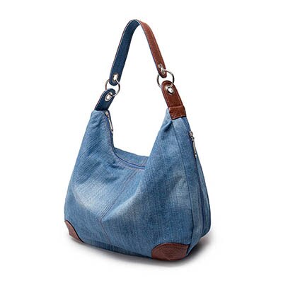 Fashion Women Causal Bags Ladies Denim Handbag Large Shoulder Blue Jeans Tote Mujer Bolsa Cute Designer Female Big vintage