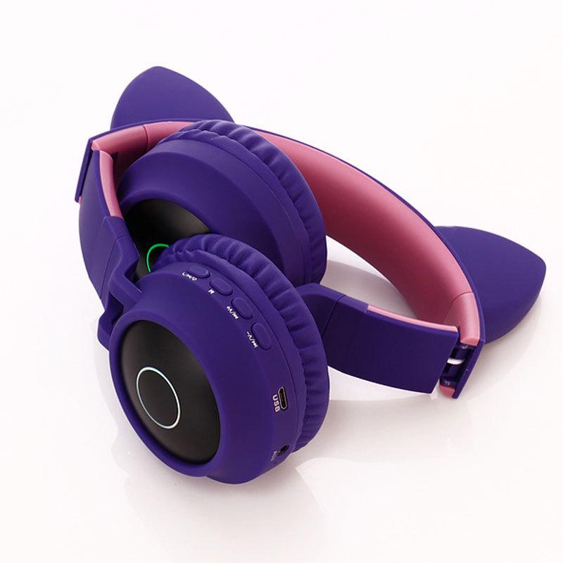 Cute Cat Bluetooth 5.0 Headset