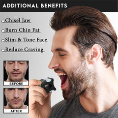 Jaw Training Device Face Muscle Ball Chewing Neck Exercise Face-lifting Artifact