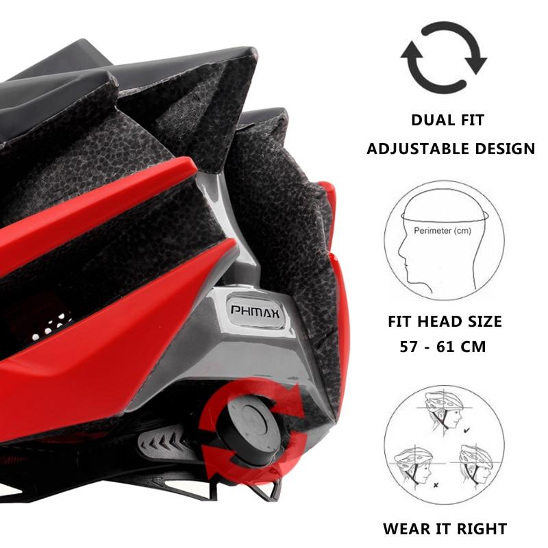 Cycling Helmet Ultralight EPS+PC Cover MTB Road Bike Integrally-mold Safely Cap