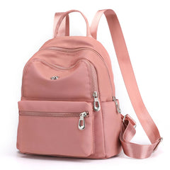 New Designer Nylon Backpack Teenager Students Solid Color Mochila High School Bag Women Travel Girls Shoulder