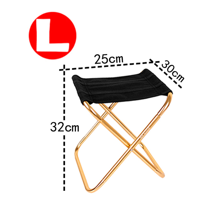 Folding Fishing Chair Lightweight Picnic Camping Foldable Aluminium Cloth Outdoor Portable Easy To Carry Furniture - JustgreenBox