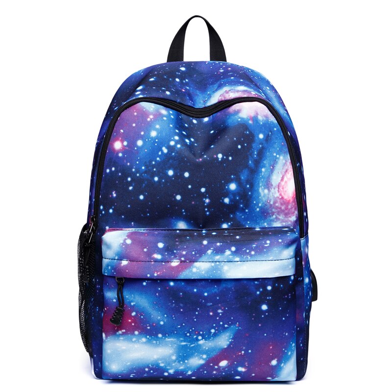Women School Backpacks USB Charging Canvas Backpack Bags for Teenagers Boy Girls Large Capacity Travel Men