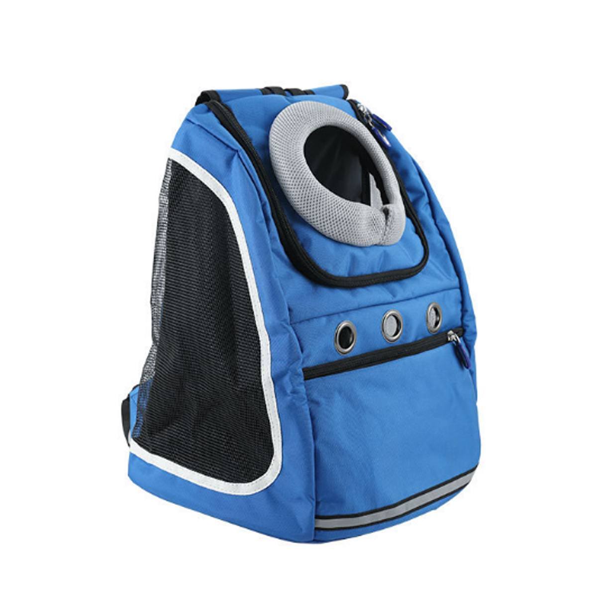 Double Shoulder Strong Pet Carrier Backpack Dog Cat Outdoor Travel Portable Mesh Head Bag