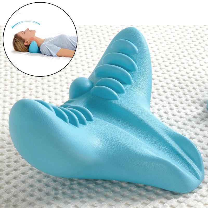 Portable Neck Pillow Gravity Acupressure Massager Health Care Cushion For travel Car Office Orthopedic