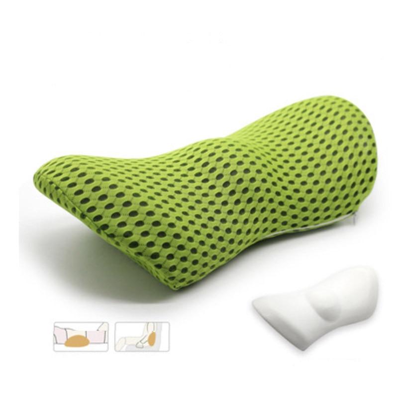 Lumbar Memory foam Pillow for Side Sleepers Pregnancy Relieve Hip Tailbone Pain Sciatica Chair Car Back Support Cushion