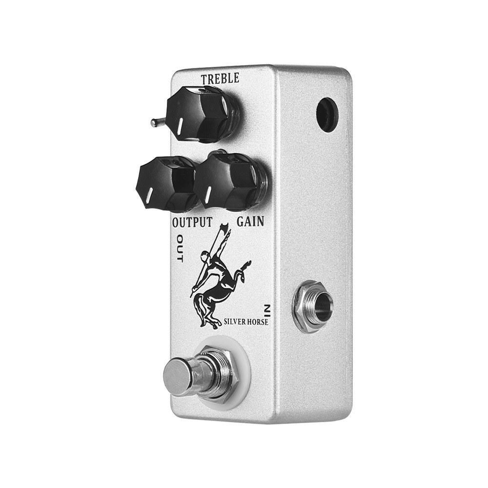 Silver Horse Overdrive Boost Guitar Effect Pedal