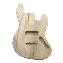 Polished Wood Type Electric Guitar Barrel DIY Maple Body For JB Style Bass