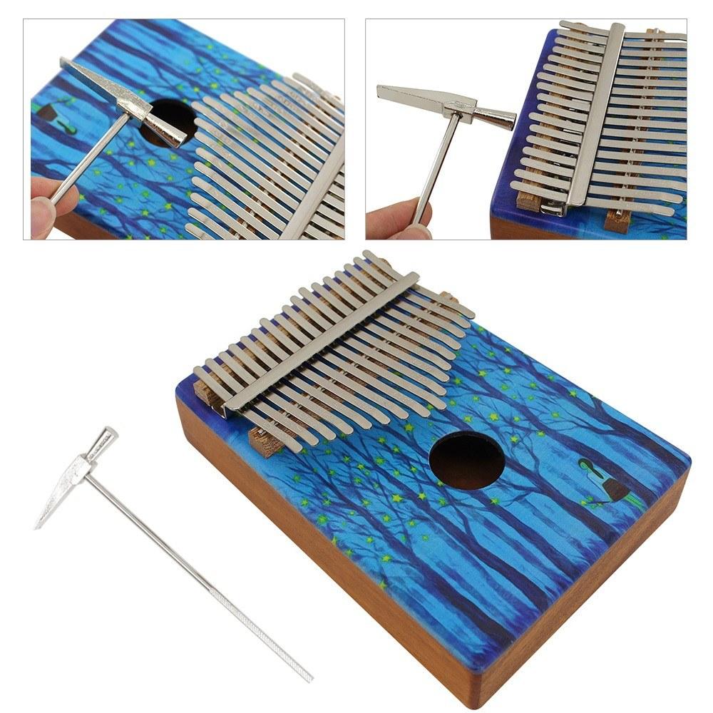 17-Key Portable Wooden Kalimba Thumb Piano Mbira