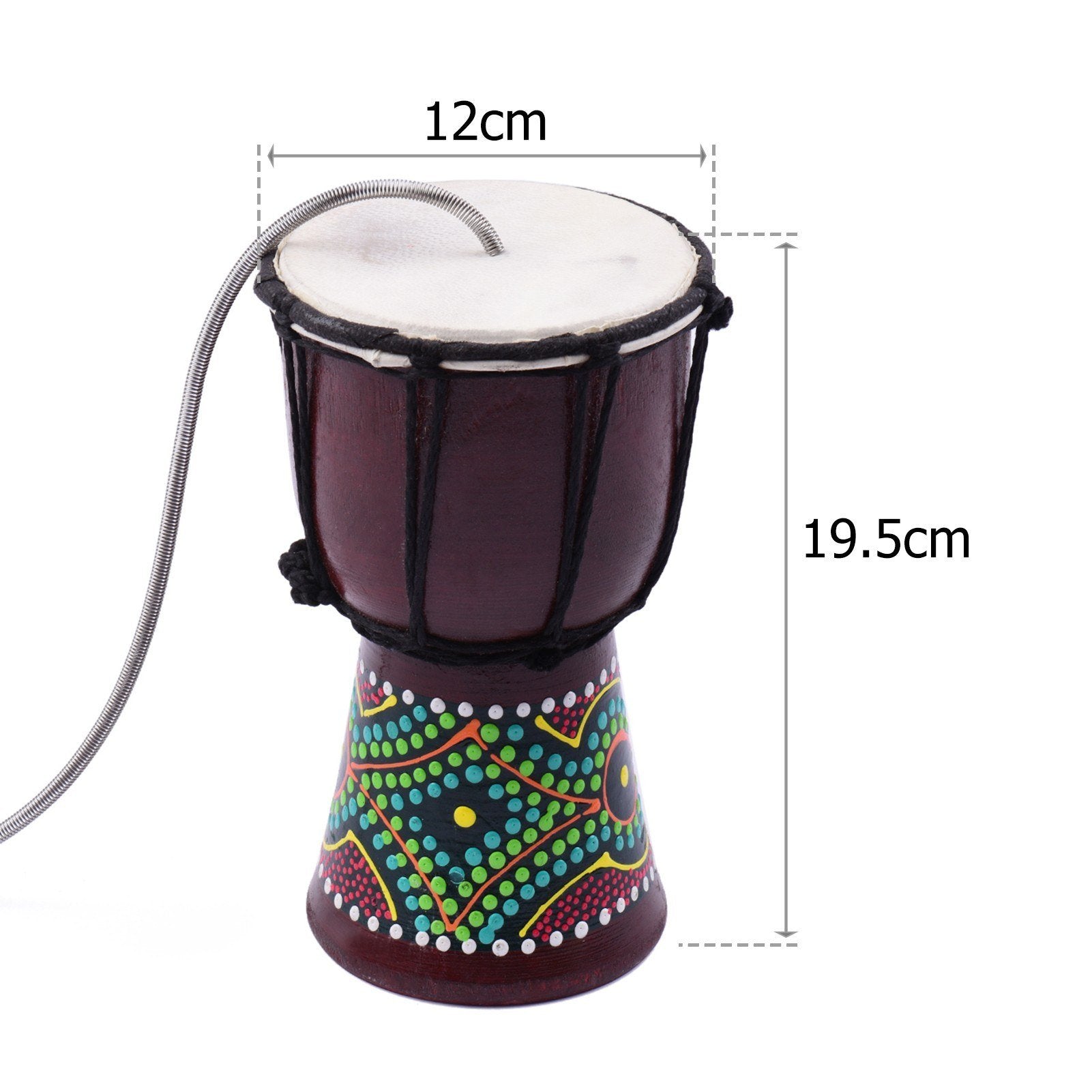 4.7 Inch Spring Drum Thunder Tube Sound Maker Percussion Musical Toy