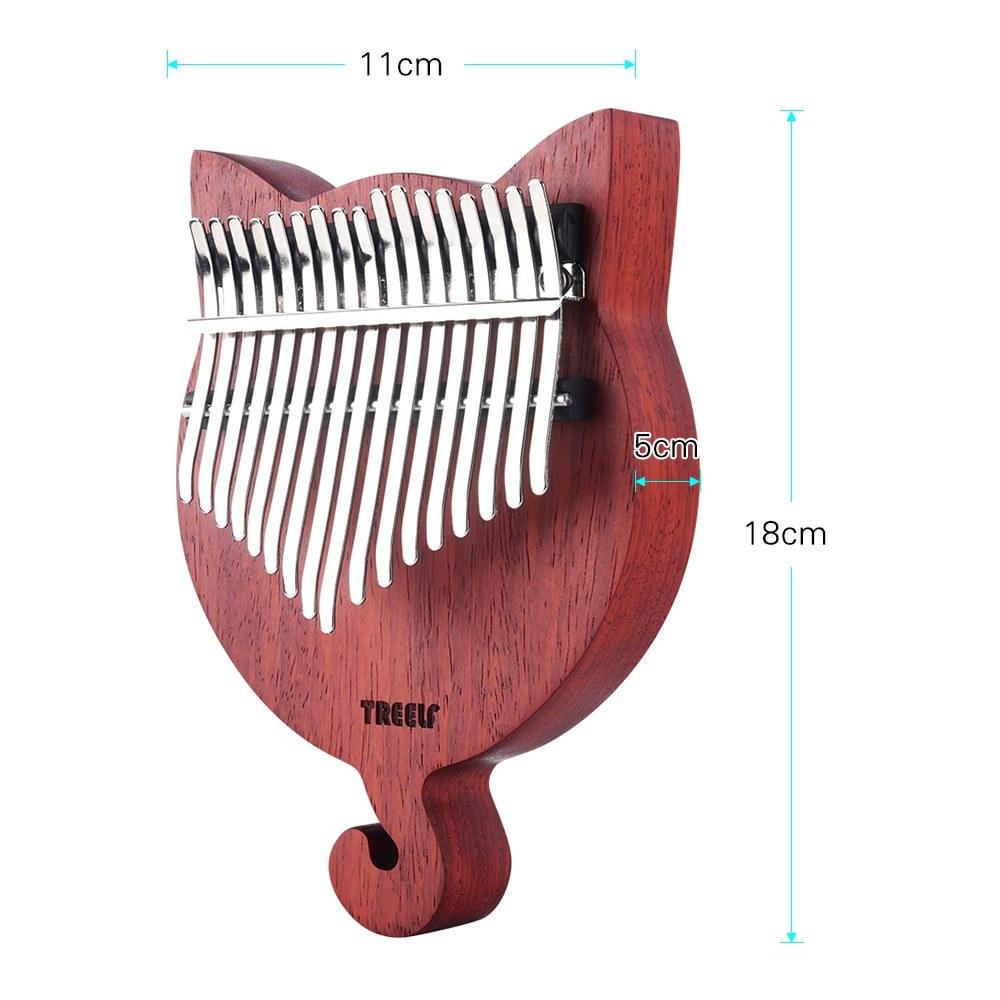 17 Key Kalimba Solid Wood Thumb Piano