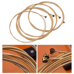 Electric Bass Strings Hexagonal Core Bronze Iron Alloy Winding for 4-String 22-24 Frets