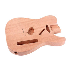 Electric Guitar Body Solid Wood DIY Accessory Natural Color