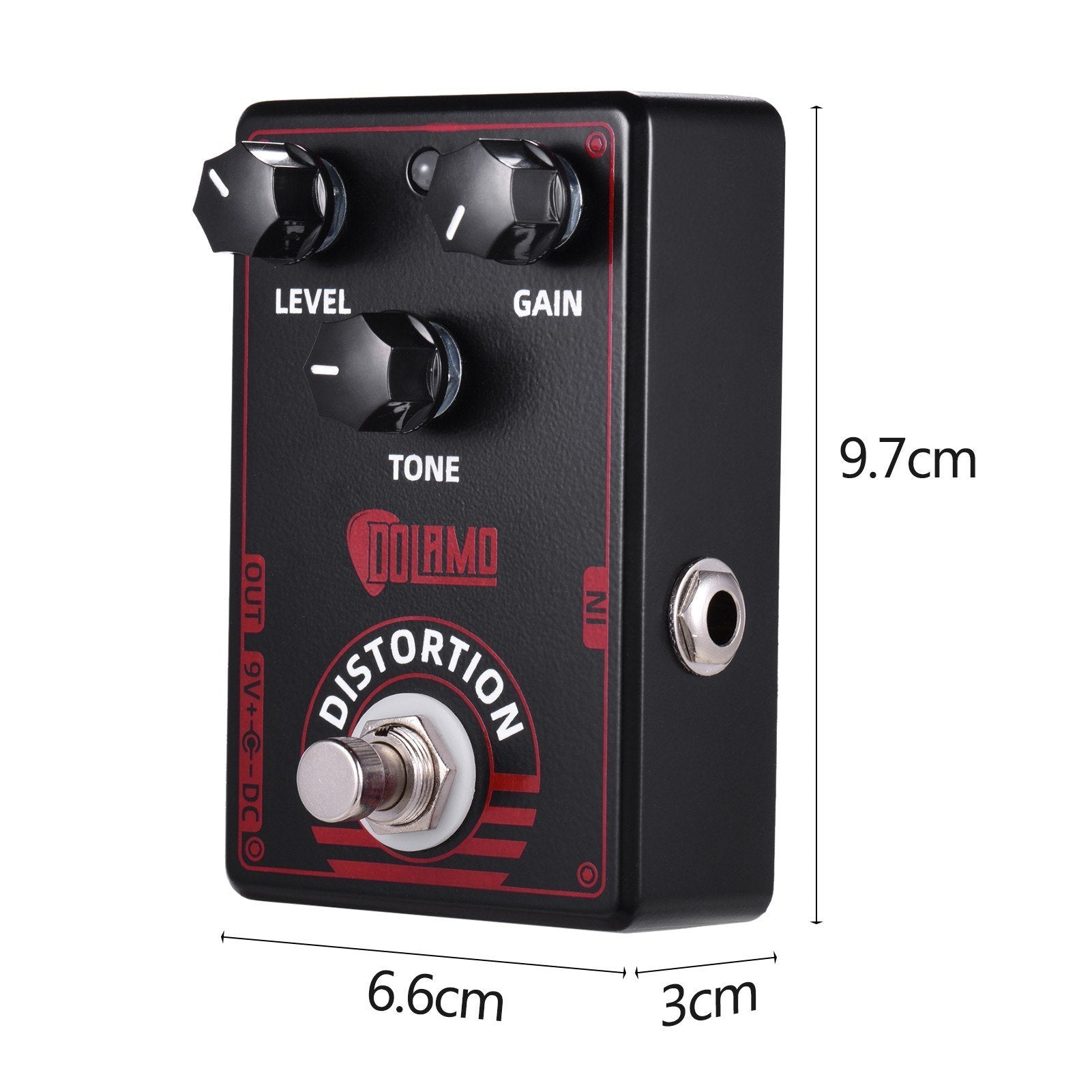 High Gain Distortion Guitar Effect Pedal True British Style with Bypass for Electric