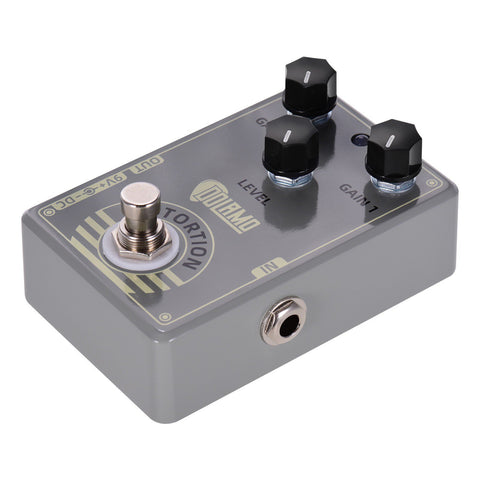 Distortion Guitar Effect Pedal with True Bypass for Electric
