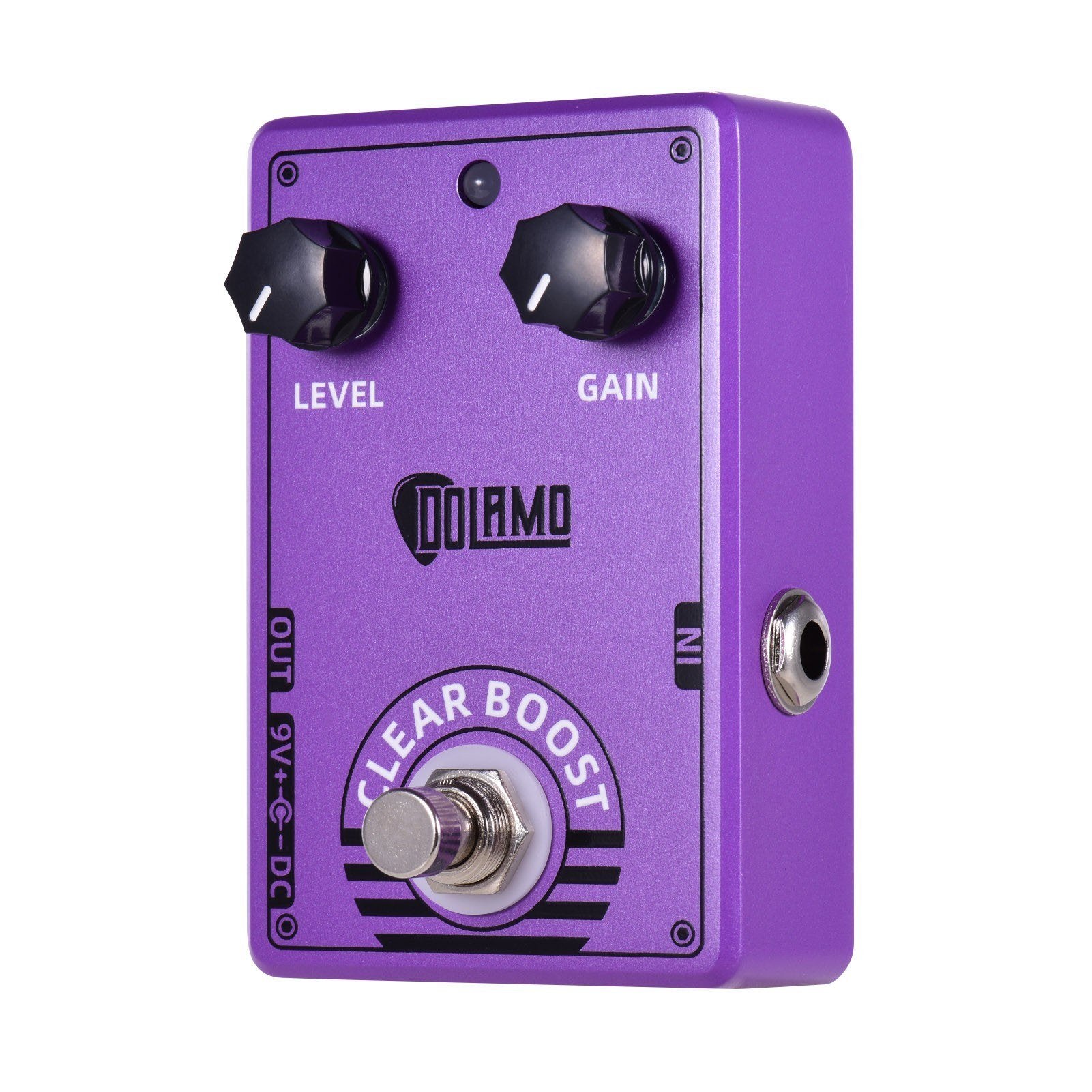 Clear Boost Guitar Effect Pedal Purple Effects True Bypass for Electric