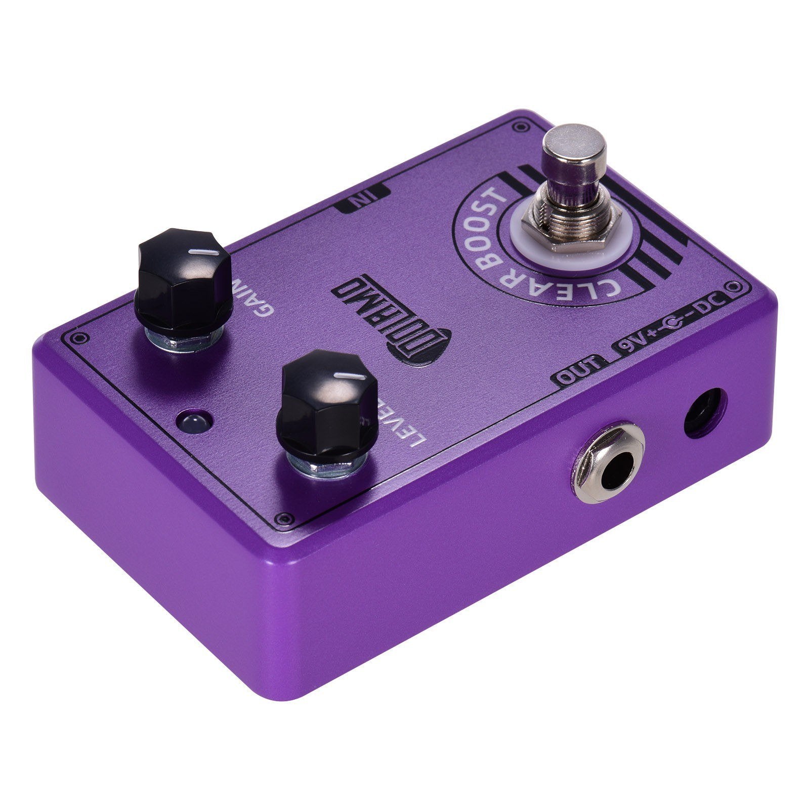 Clear Boost Guitar Effect Pedal Purple Effects True Bypass for Electric