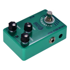 Overdrive Guitar Effect Pedal with Treble Gain Volume Controls True Bypass Design