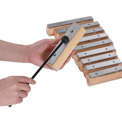 10 Notes Xylophone Glockenspiel Disconnect-type Design Percussion Instrument