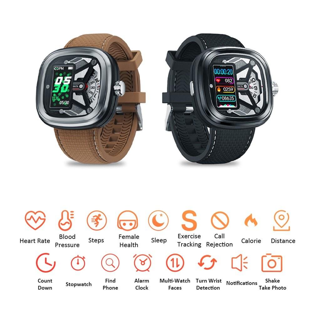 0.96 Inch IPS Multi-functional Smart Watch All-day Activity Tracking