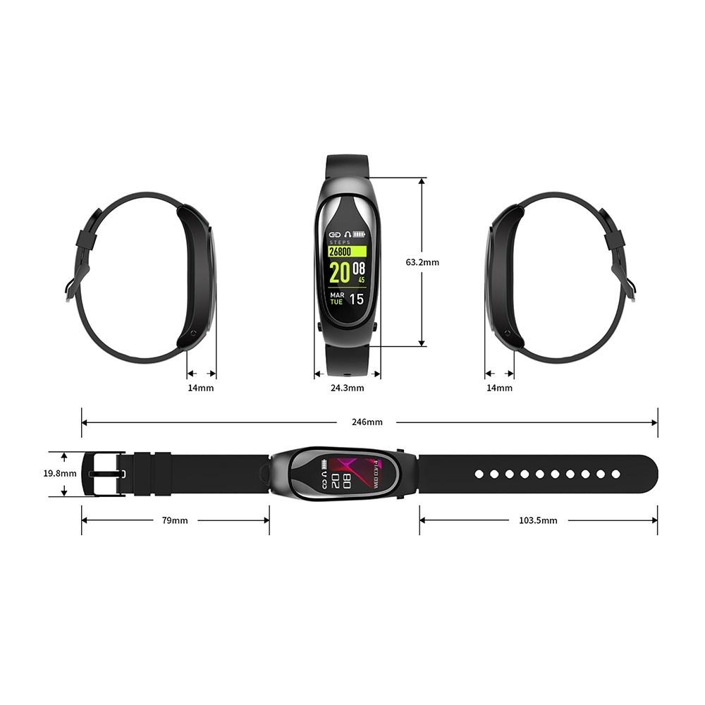 Smart Watch Smart Bracelet Wristband with Headset Activity