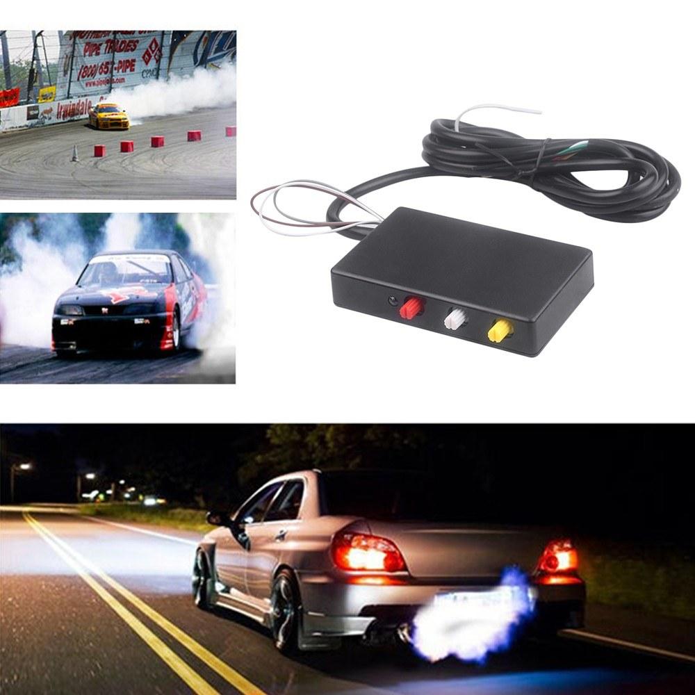 Car Ignition Rev Limiter Launch Control Fire Controlle Exhaust Flame Thrower Kit Chip Drift Shooting