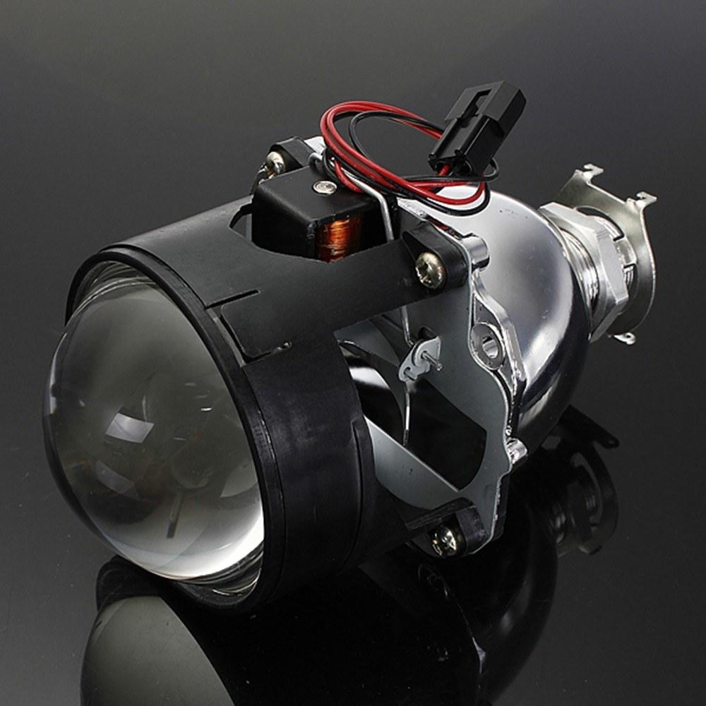 2.5" HID Bi-xenon Projector Lens Shroud Frontlight H1 H4 H7 High/Low Beam RHD Right Hand Drive