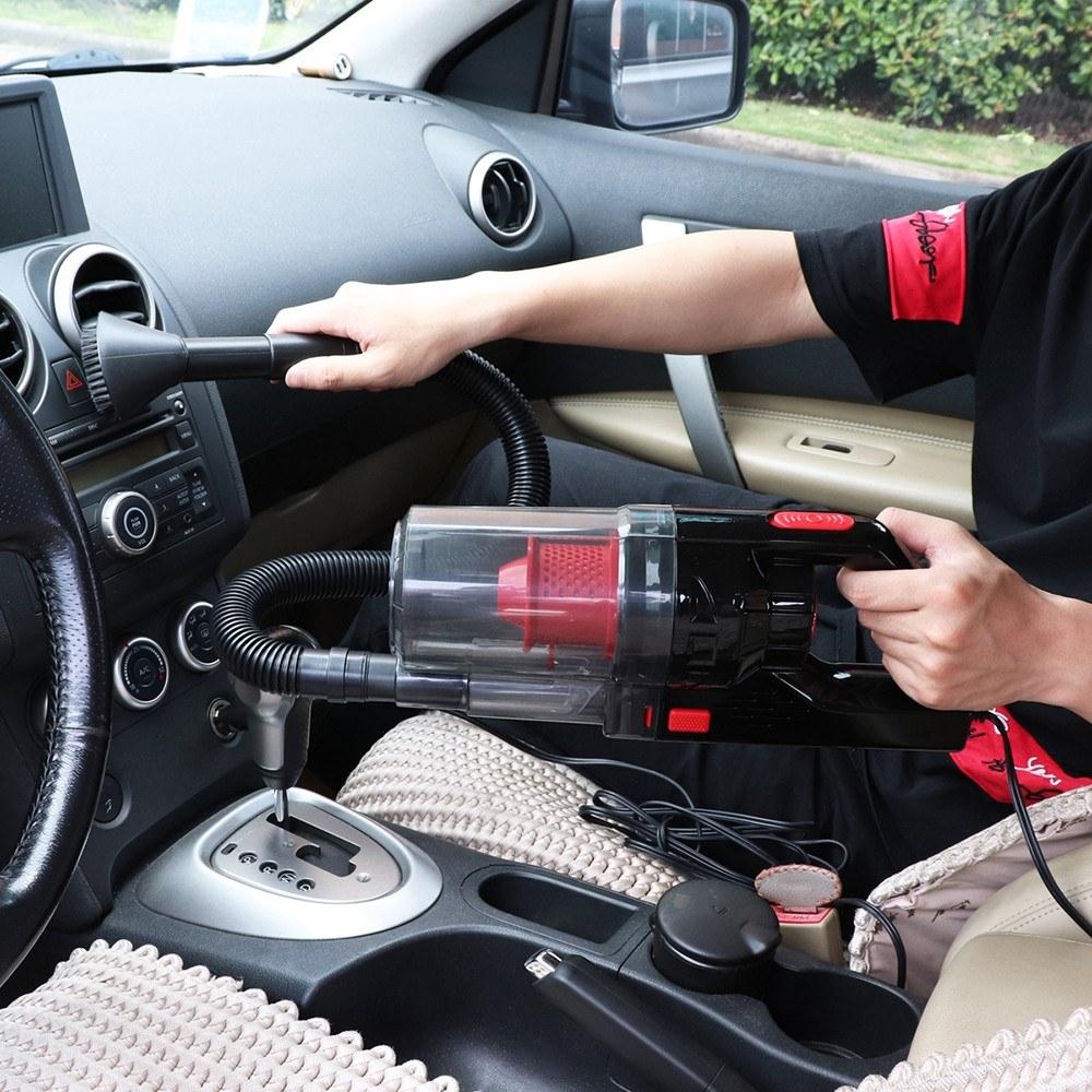 DC 12V Car Vacuum Cleaner High Power 150W 6000PA Wet/Dry Handheld Portable Auto