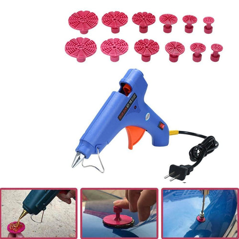 49pcs Auto Car Body Paintless Dent Puller Lifter Repairing Removal Hail Glue Machine Tools Kit