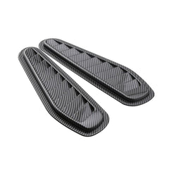 Universal Car Decorative Air Flow Intake Scoop Vent Cover Hood Fender 1 Pair