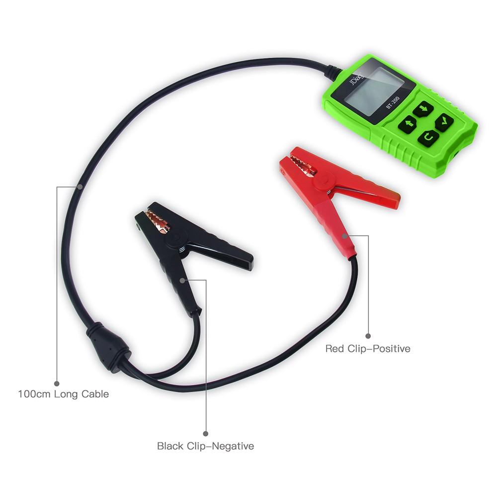 Car Battery Tester Auto Cranking and Charging System Test Scan Tool 12V