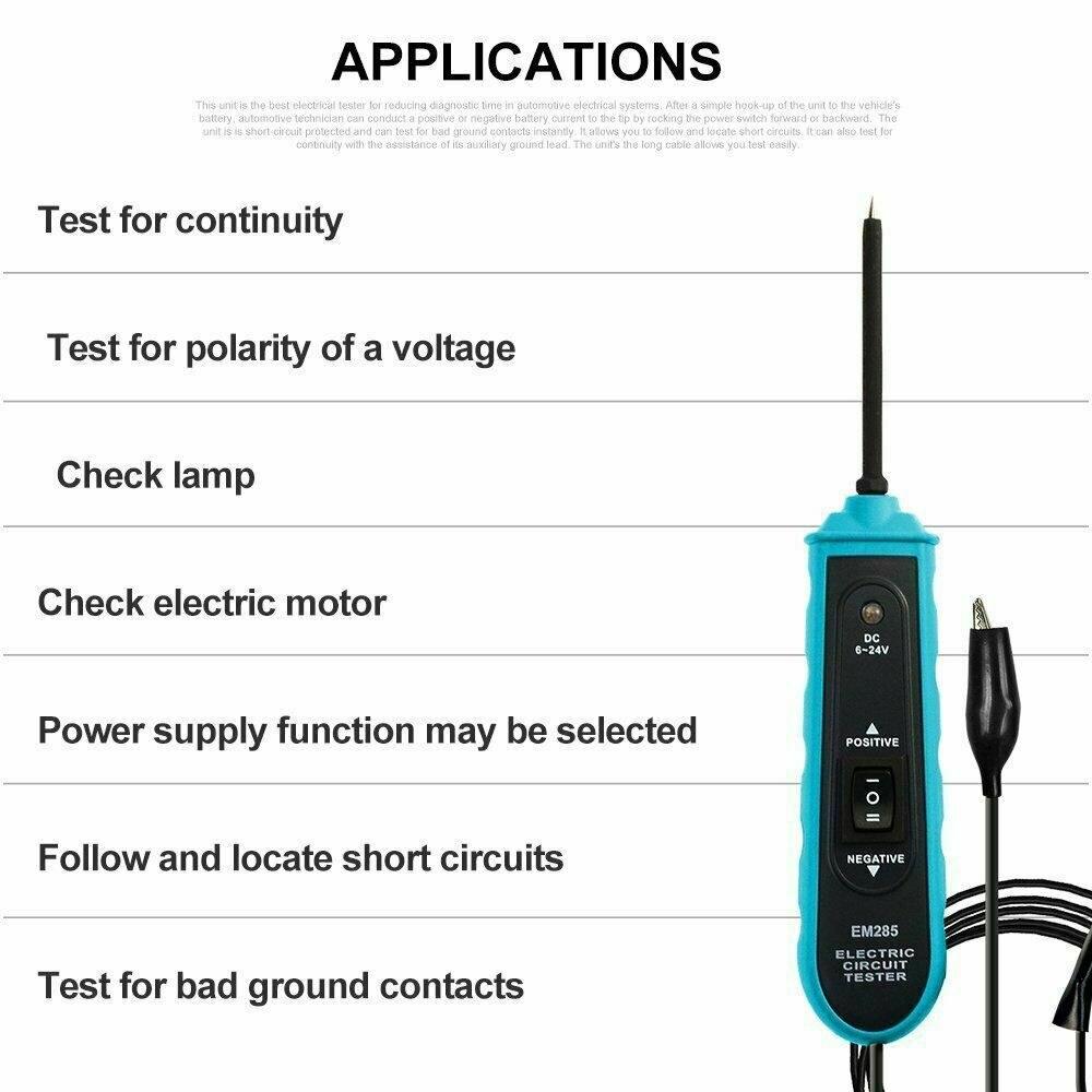 Power Probe Car Electric Circuit Tester Automotive Detection Tool