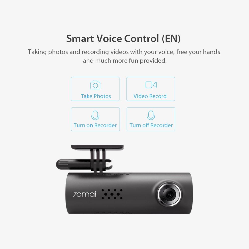 Smart Dash Cam 1S Car DVR 1080P HD Night Vision Voice Control