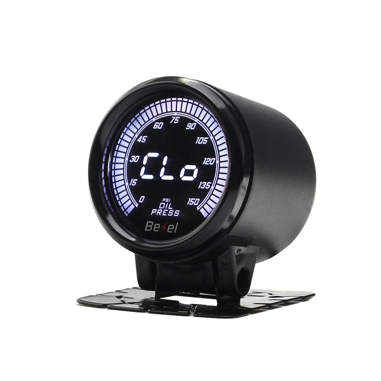 Design 2" 52mm EVO LED 10 Colors Oil Press Gauge 0-150PSI Pressure Meter