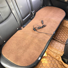 Car Heated Seat Cushion 12V Rear Winter Warmer Cover Chair Heating Heater Pad