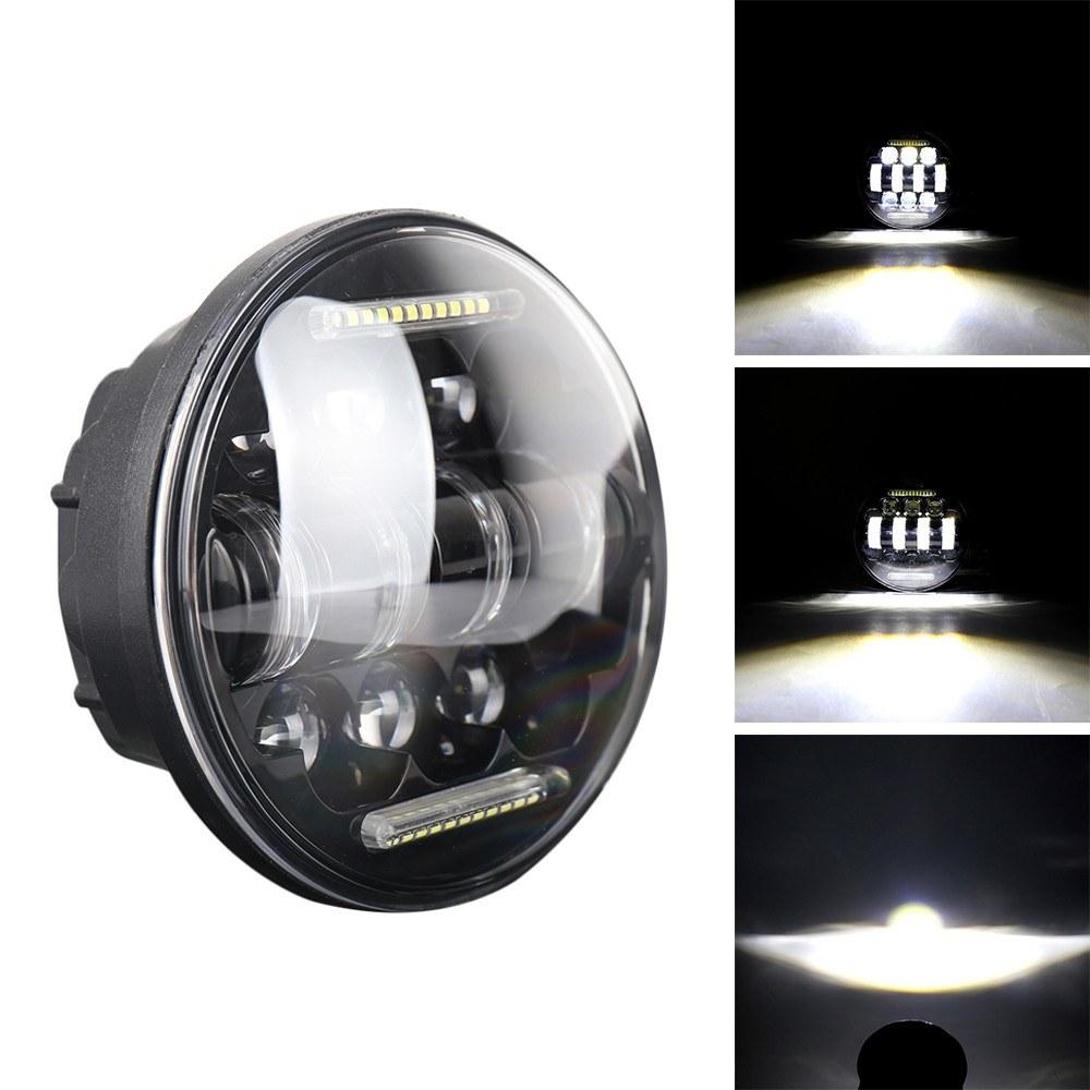 Car LED Headlight Bulbs Driving Lamp 5.75 Inch 66W Headlamps for JEEP Wrangler JK 1997-2017