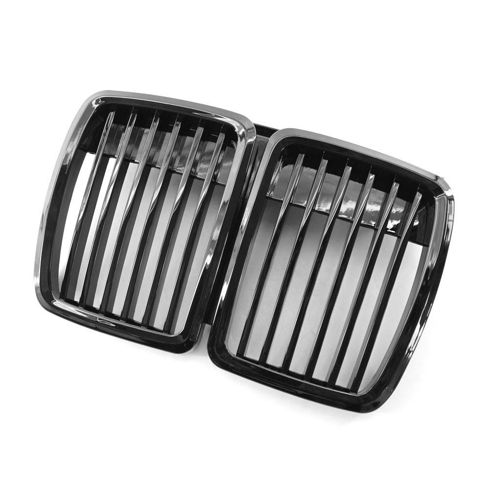 Front Grille Replacement for BMW E30 82-94 3 Series High Gloss Black Cool Bussiness Style