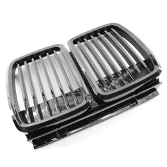 Front Grille Replacement for BMW E30 82-94 3 Series High Gloss Black Cool Bussiness Style