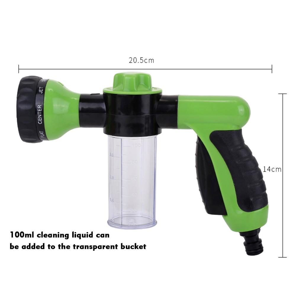 Foam Sprayer Garden Water Hose Nozzle Soap Dispenser Gun