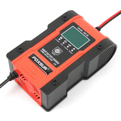 Intelligent Car Battery Chargers Portable Cell Motorcycle Auto Batteries with LCD Digital Display