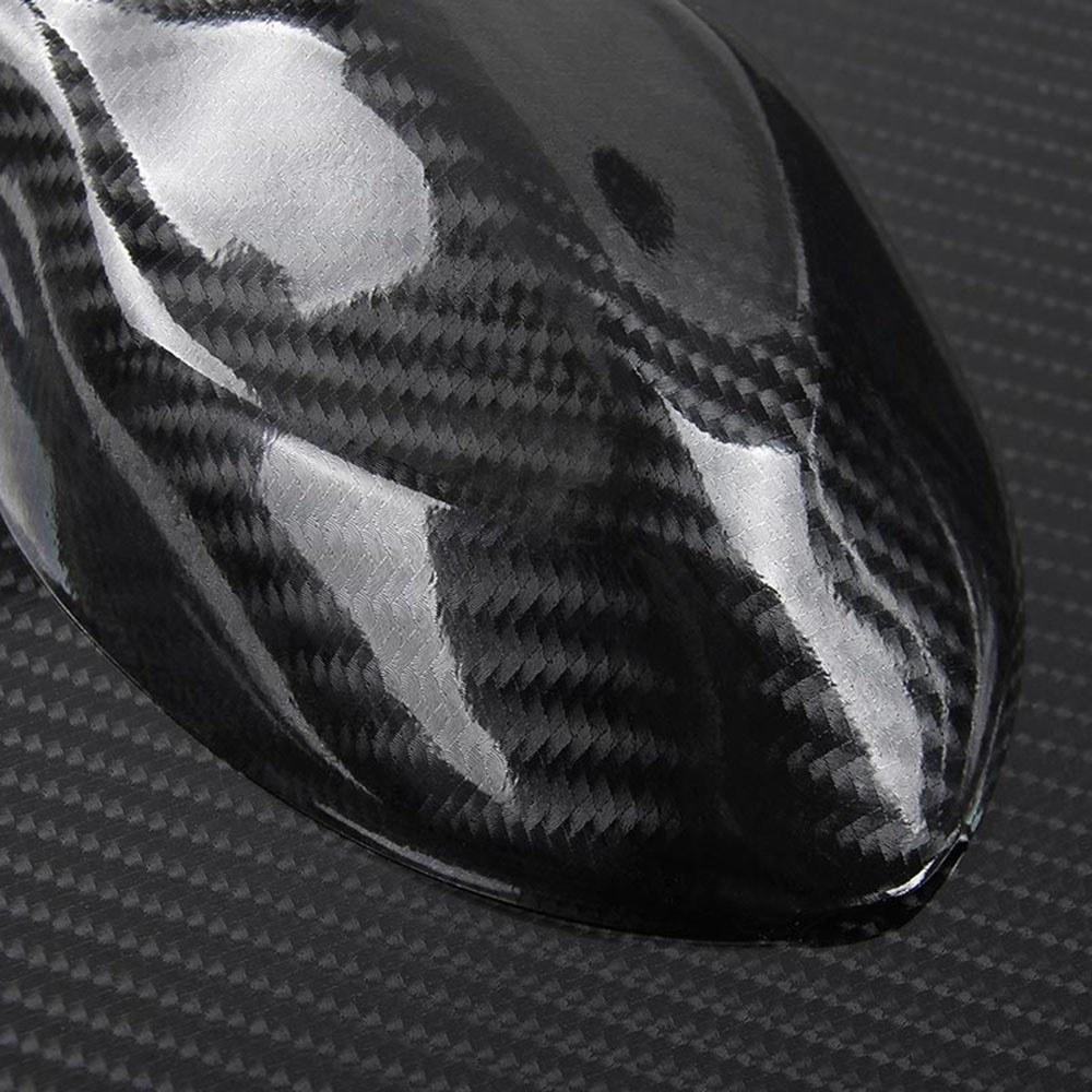 Car 6D Black Carbon Fiber Sticker Gloss Vinyl Film Wrap Styling Decal 300*3000mm