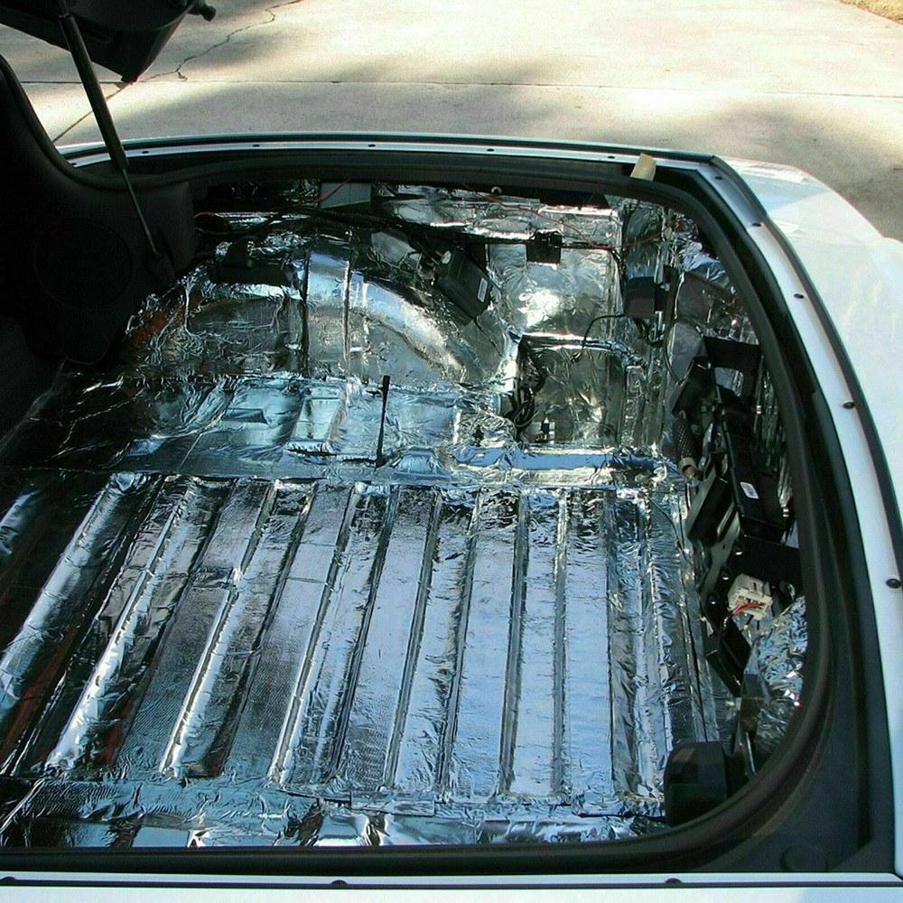 Automotive Engine Hood Trunk Lid Sound Deadening Insulation Material Heat-Resistant Self-Adhesive