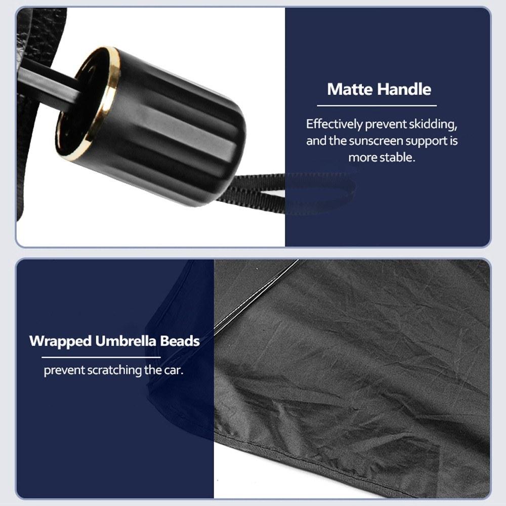 Car Vehicle Sunshade Outdoor Auto Umbrella-type Sunproof Foldable Summer Cover Accessories