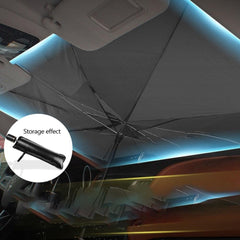 Car Vehicle Sunshade Outdoor Auto Umbrella-type Sunproof Foldable Summer Cover Accessories