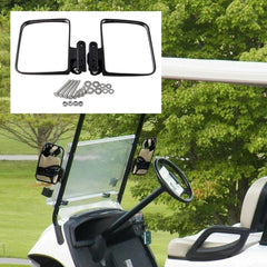 Cart Reversing Mirror Field Car Convex Side Rearview For Carts Clubs
